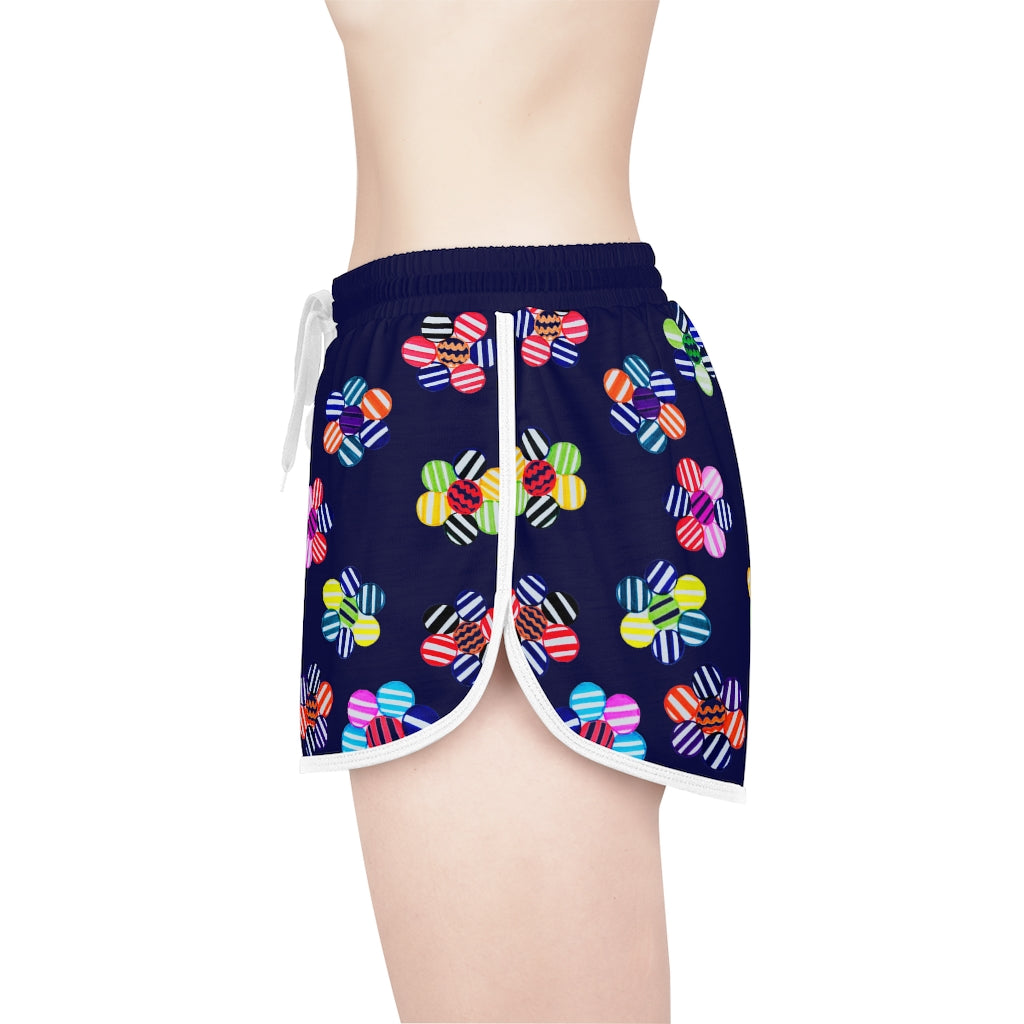 Ink Candy Florals Relaxed Shorts