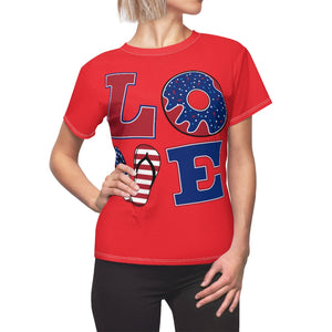 L.O.V.E. 'merica Red T-Shirt