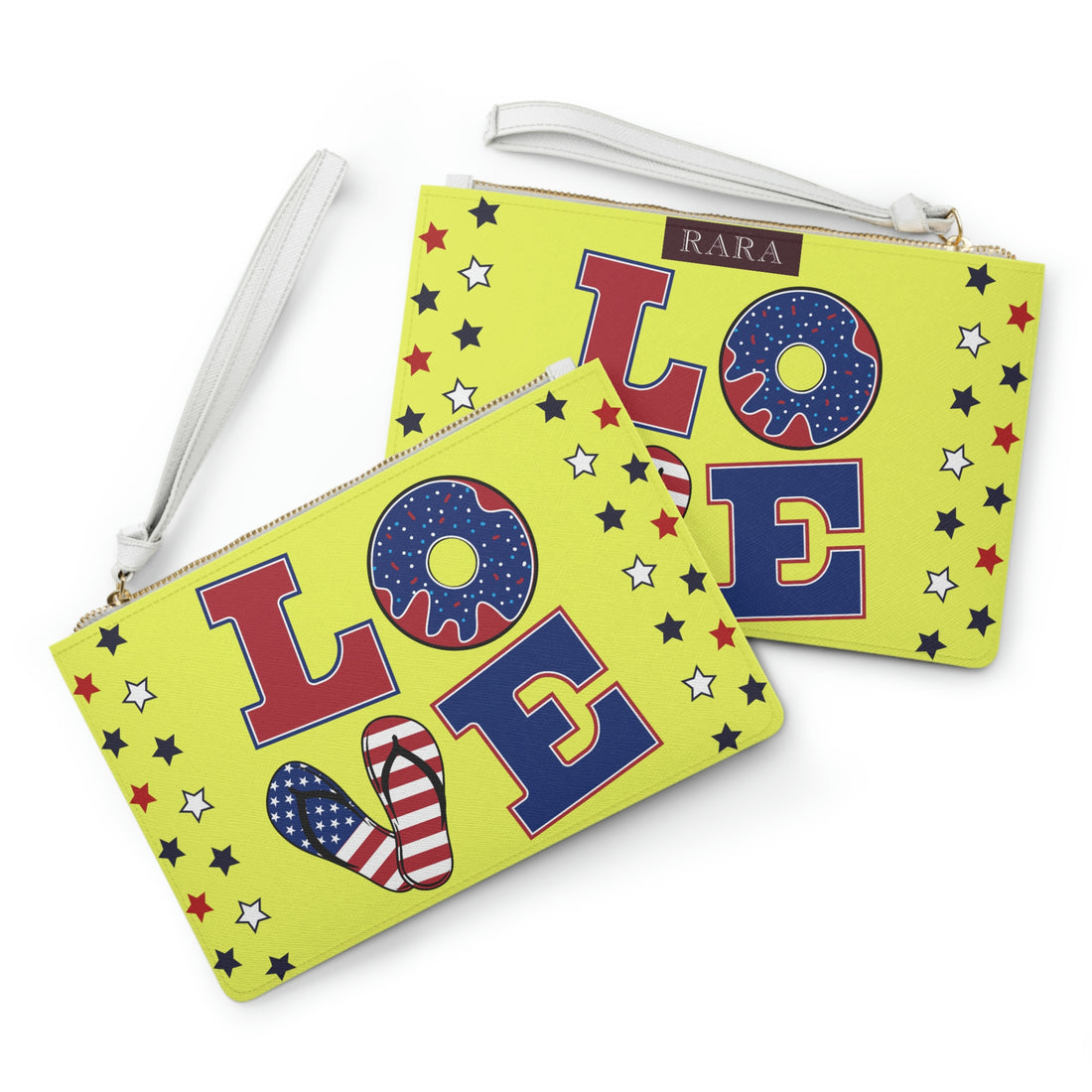 Canary American Love Clutch Bag