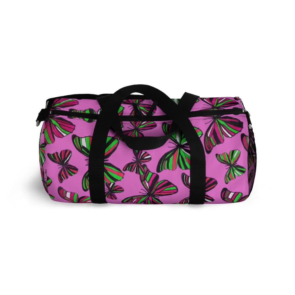 Butterflies Rose Duffel Bag