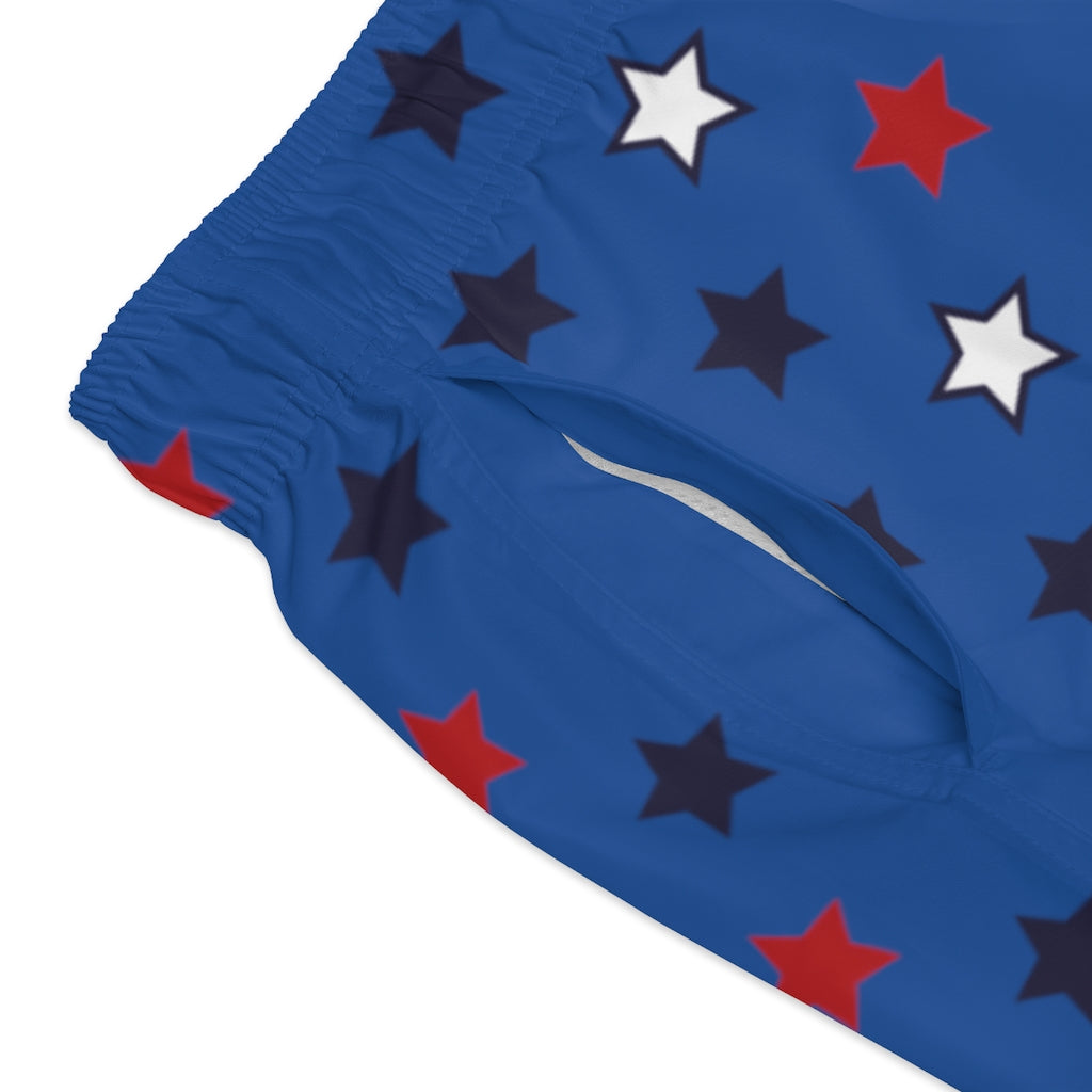 Men's Starboy Blue Swimming Trunks