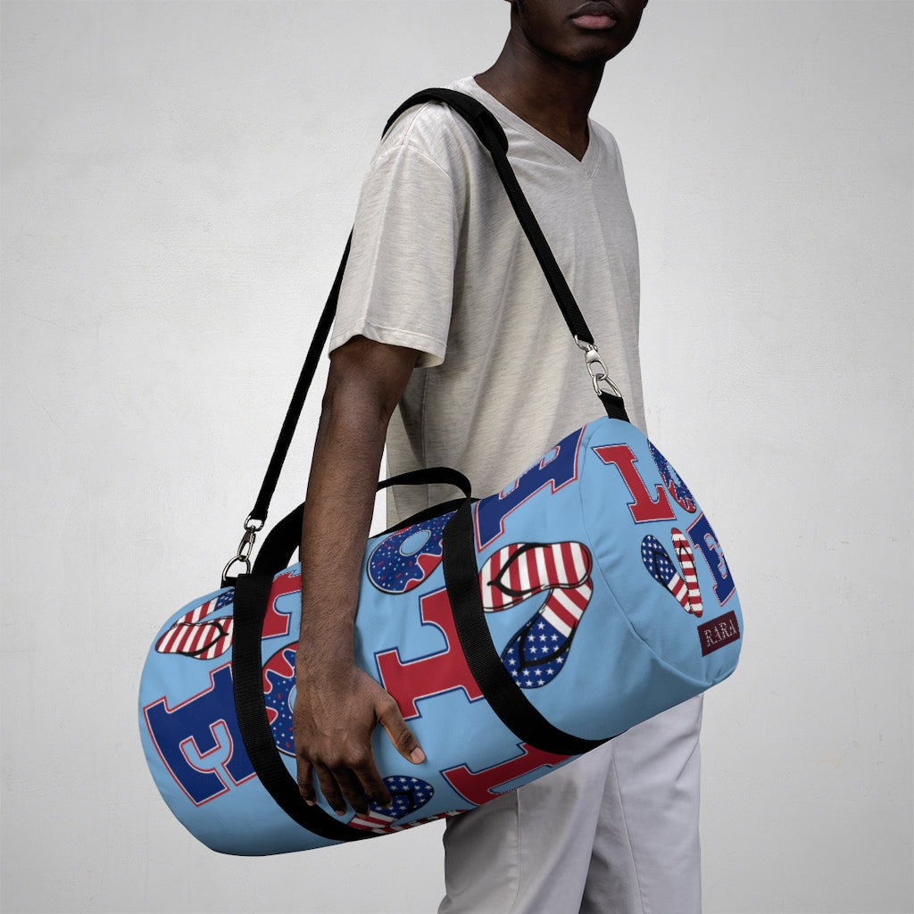 American Love Sky Duffel Bag