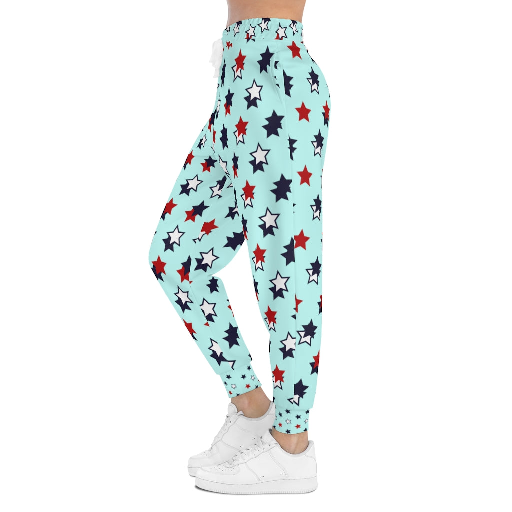 Unisex AOP Starry Powder Blue Joggers