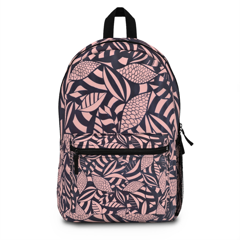 Tropical Minimalist Blush Backpack