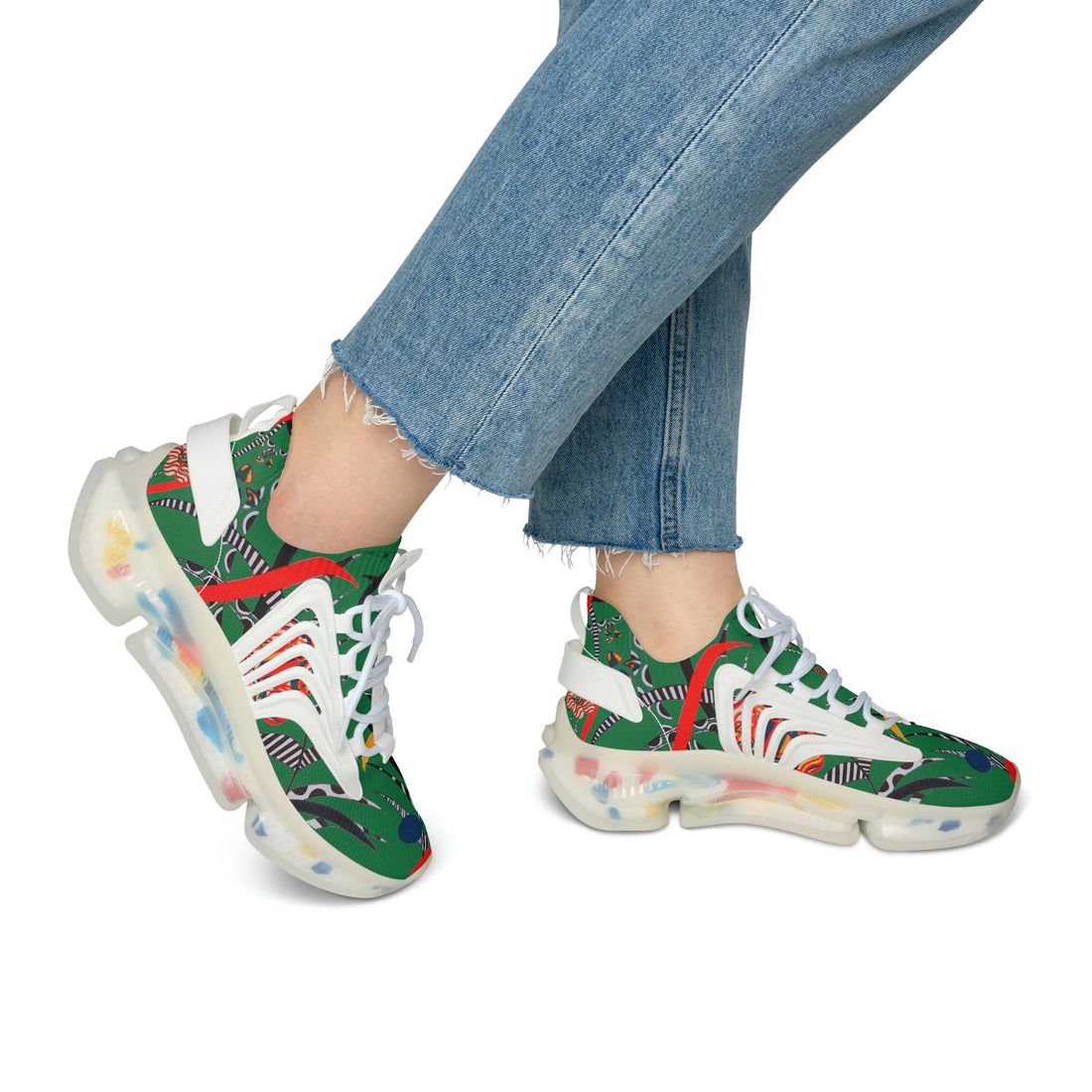 Emerald Wildly Wicked OTT Women's Mesh Knit Sneakers