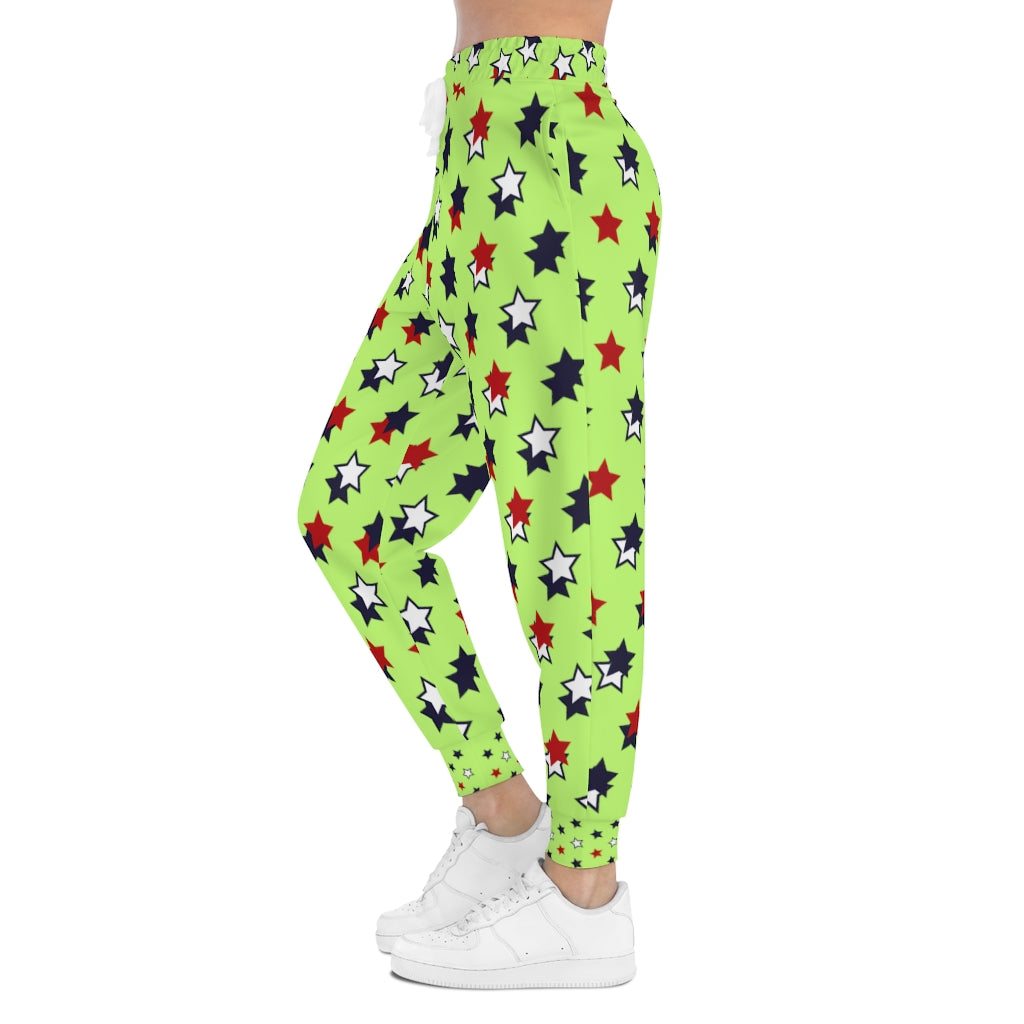 Unisex AOP Starry Lime Joggers