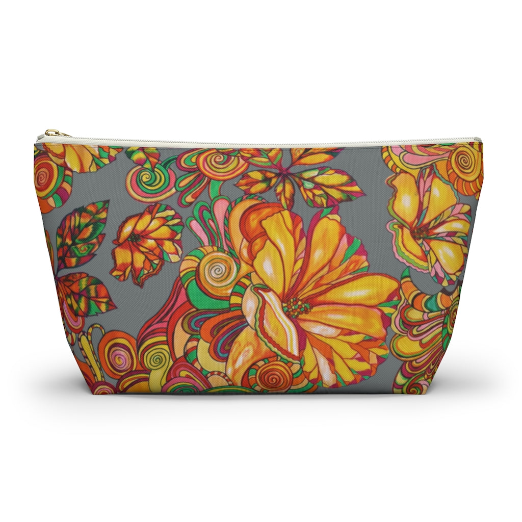 Ash Artsy Floral Accessory Pouch