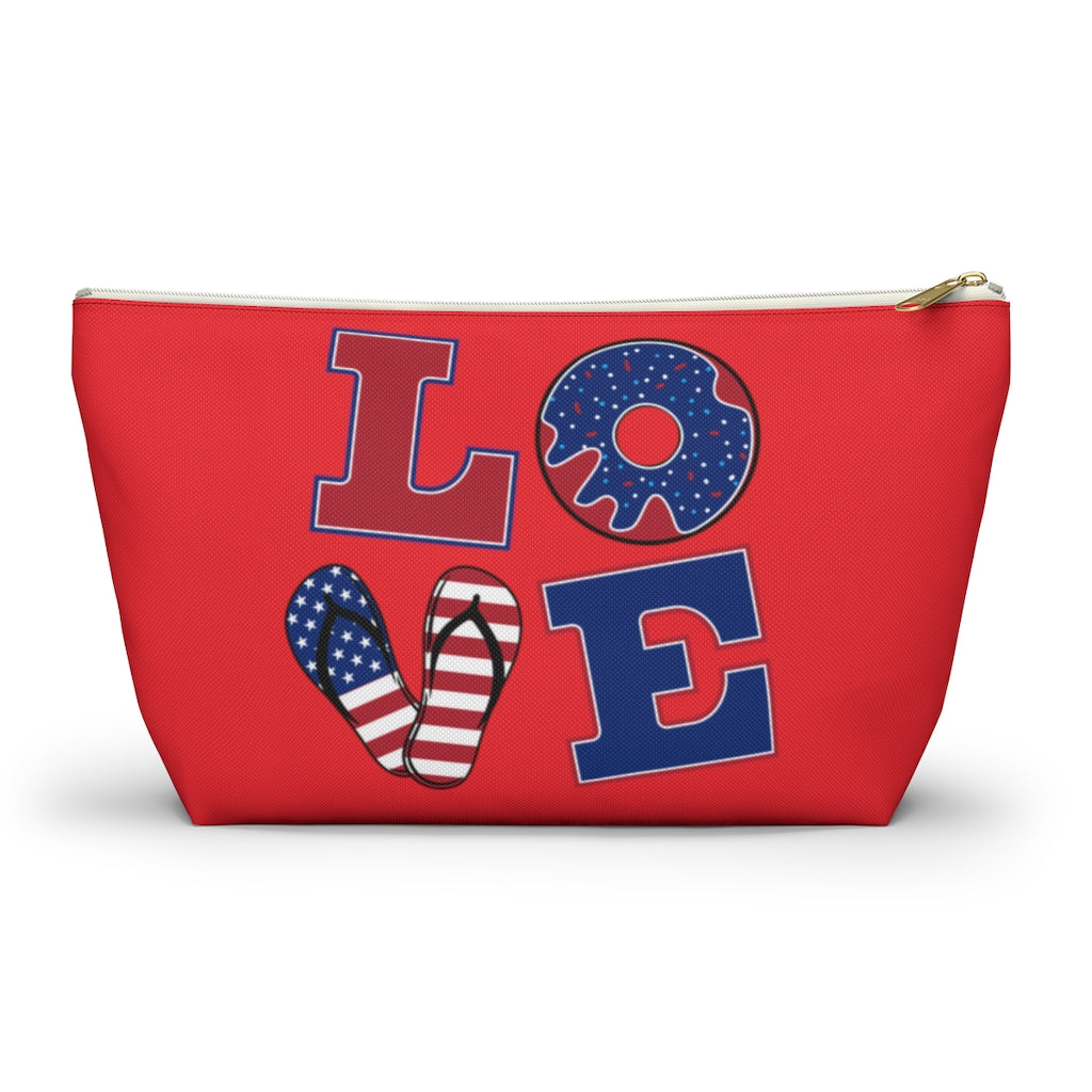 Love Red Accessory Pouch