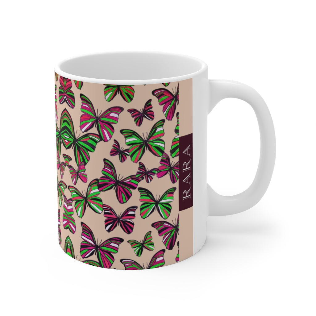 Butterflies Nude Mug 11oz