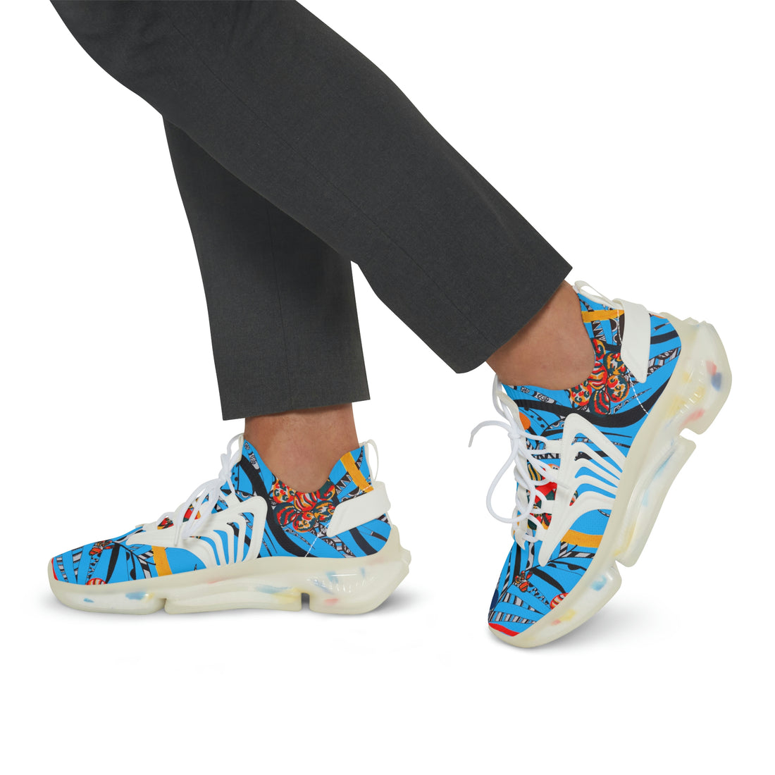 Aqua Wildly Wicked OTT Men's Mesh Knit Sneakers