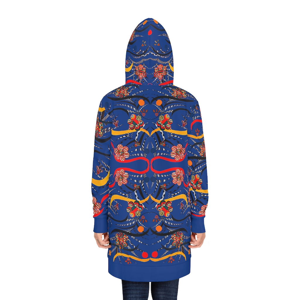 Blue Wilderness Hoodie Dress (AOP)