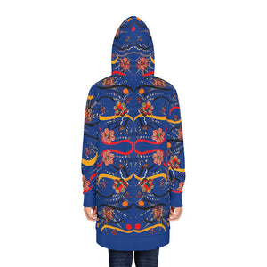 Blue Wilderness Hoodie Dress (AOP)