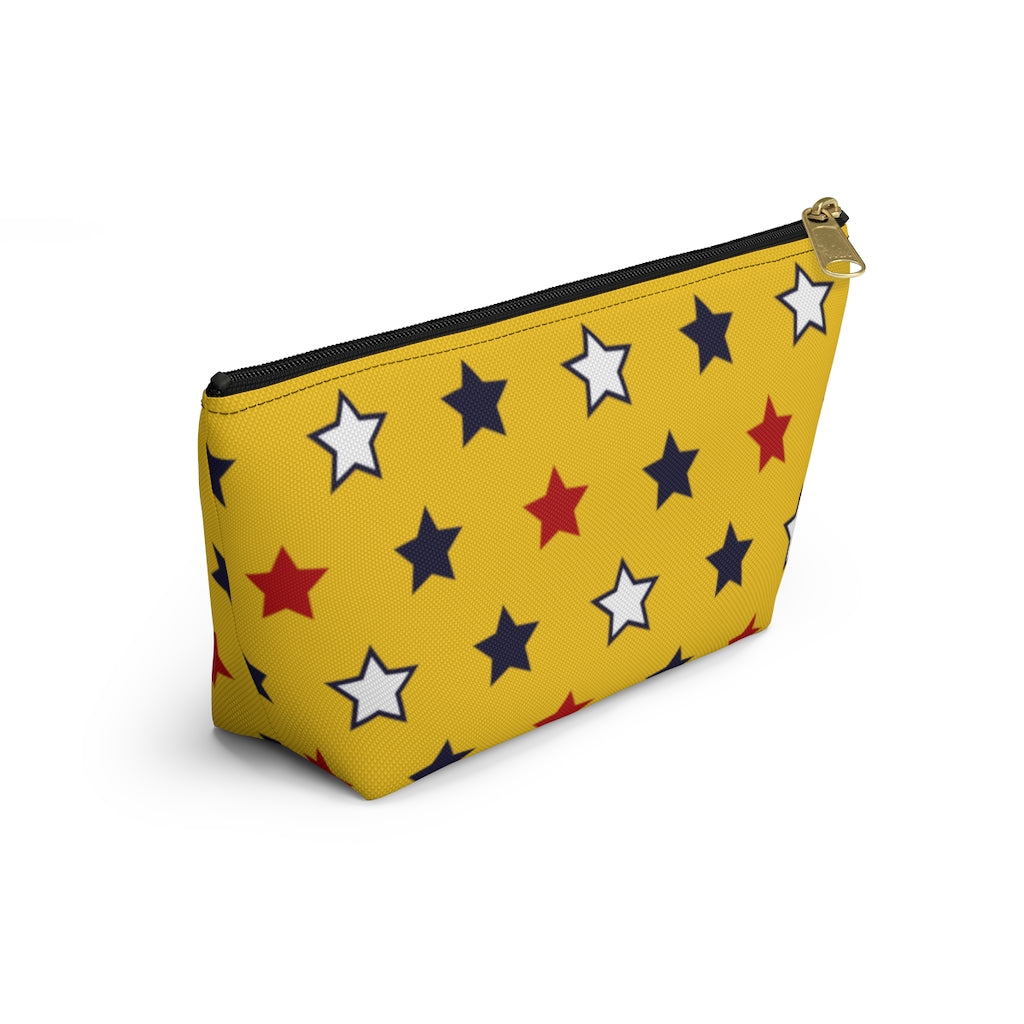 Starry Yellow Accessory Pouch