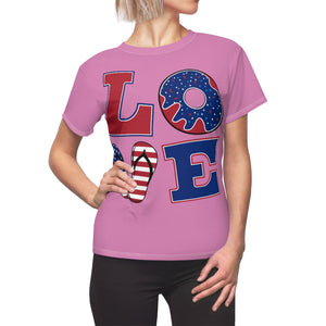 L.O.V.E. 'merica Mauve T-Shirt