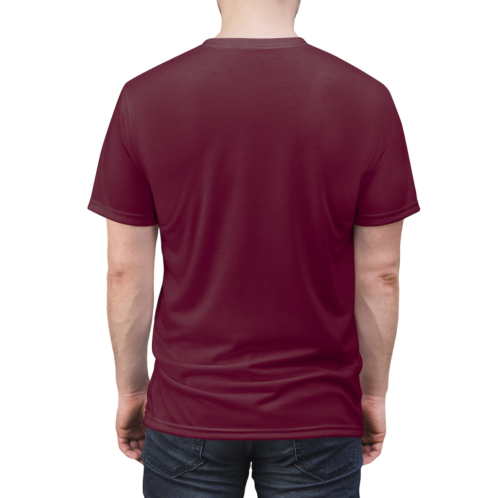 Menswear Marsala AOP Blues Tee