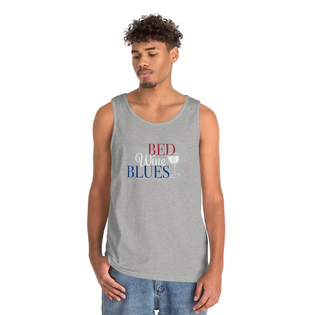 Unisex Bed & Wine Tank Top