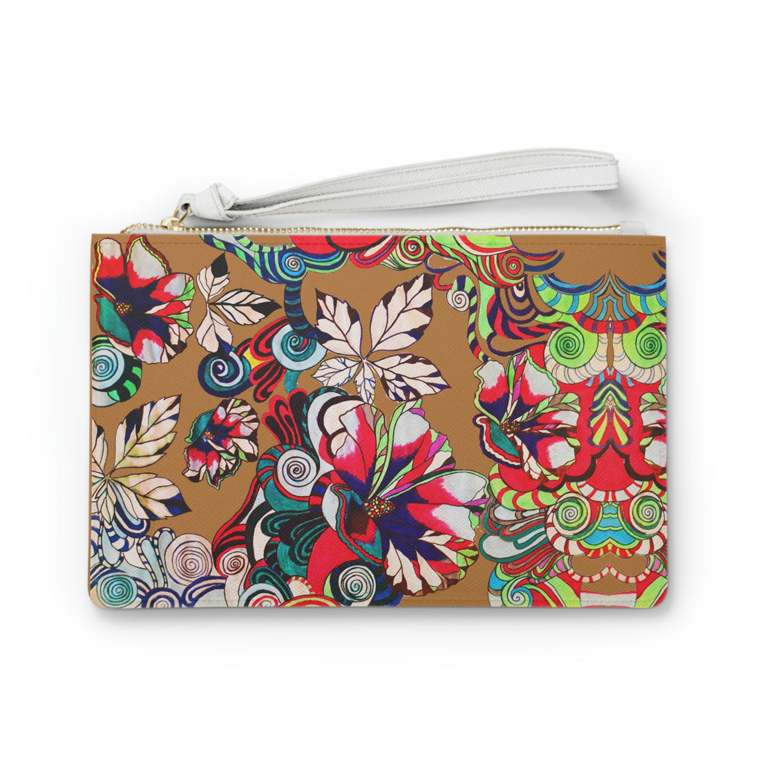 Tussock Floral Pop Clutch Bag