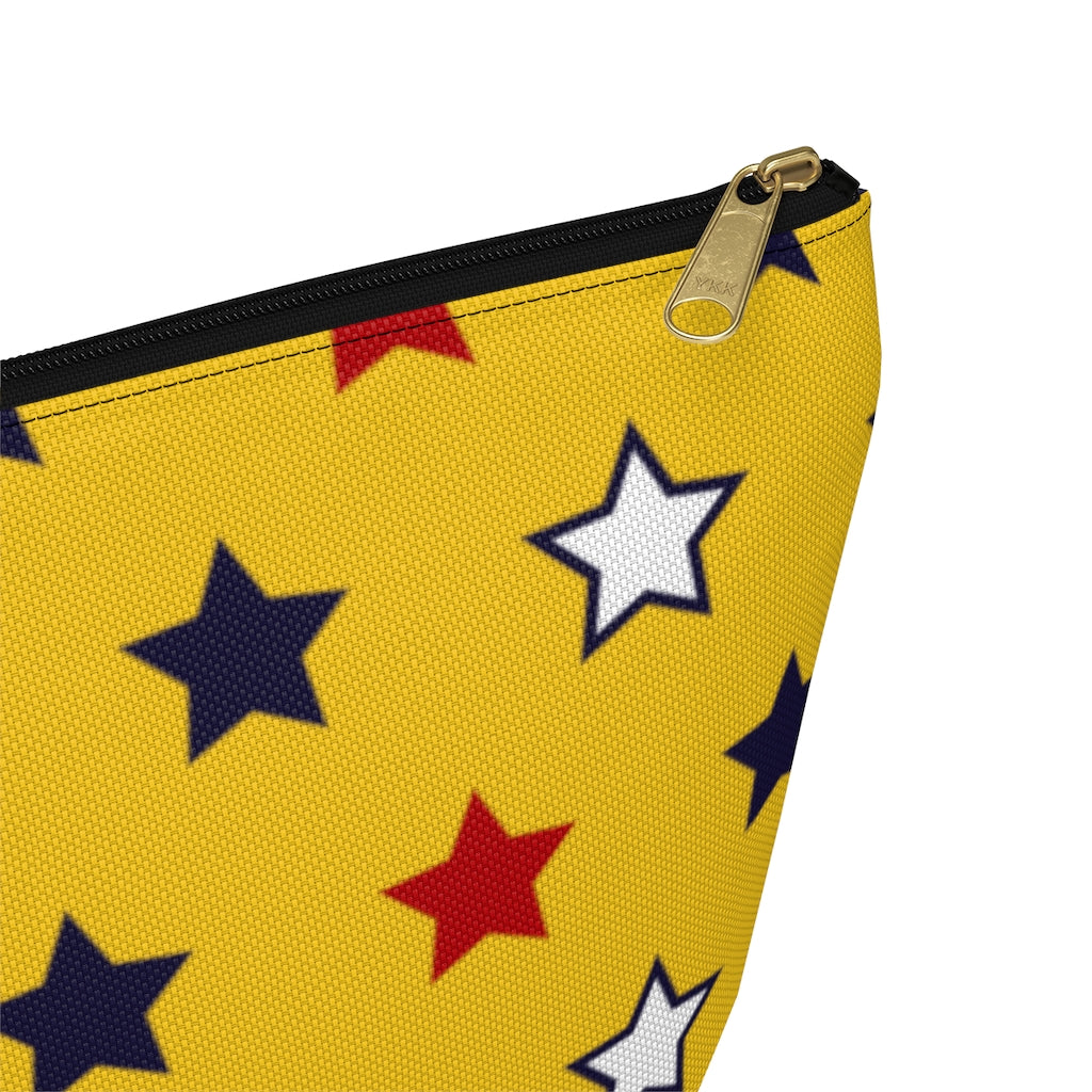 Starry Yellow Accessory Pouch