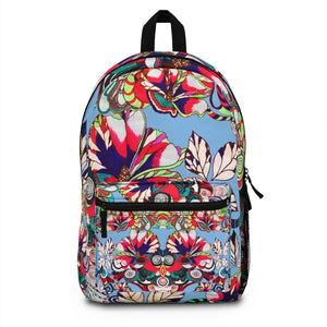 Sky Artsy Floral Pop Backpack