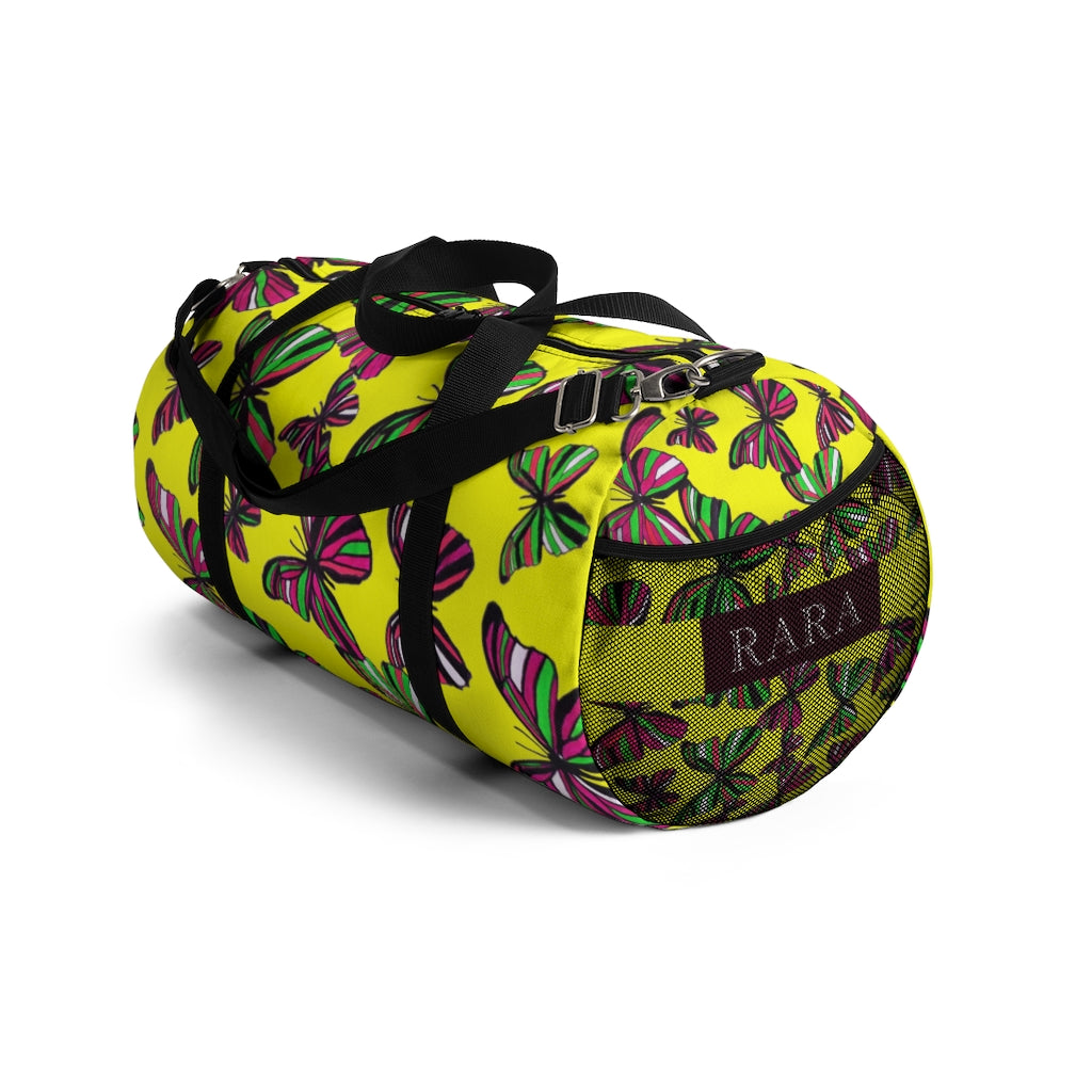 Butterflies Canary Duffel Bag