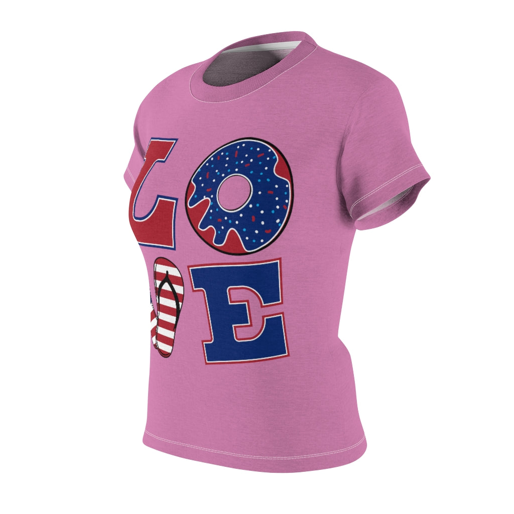 L.O.V.E. 'merica Mauve T-Shirt