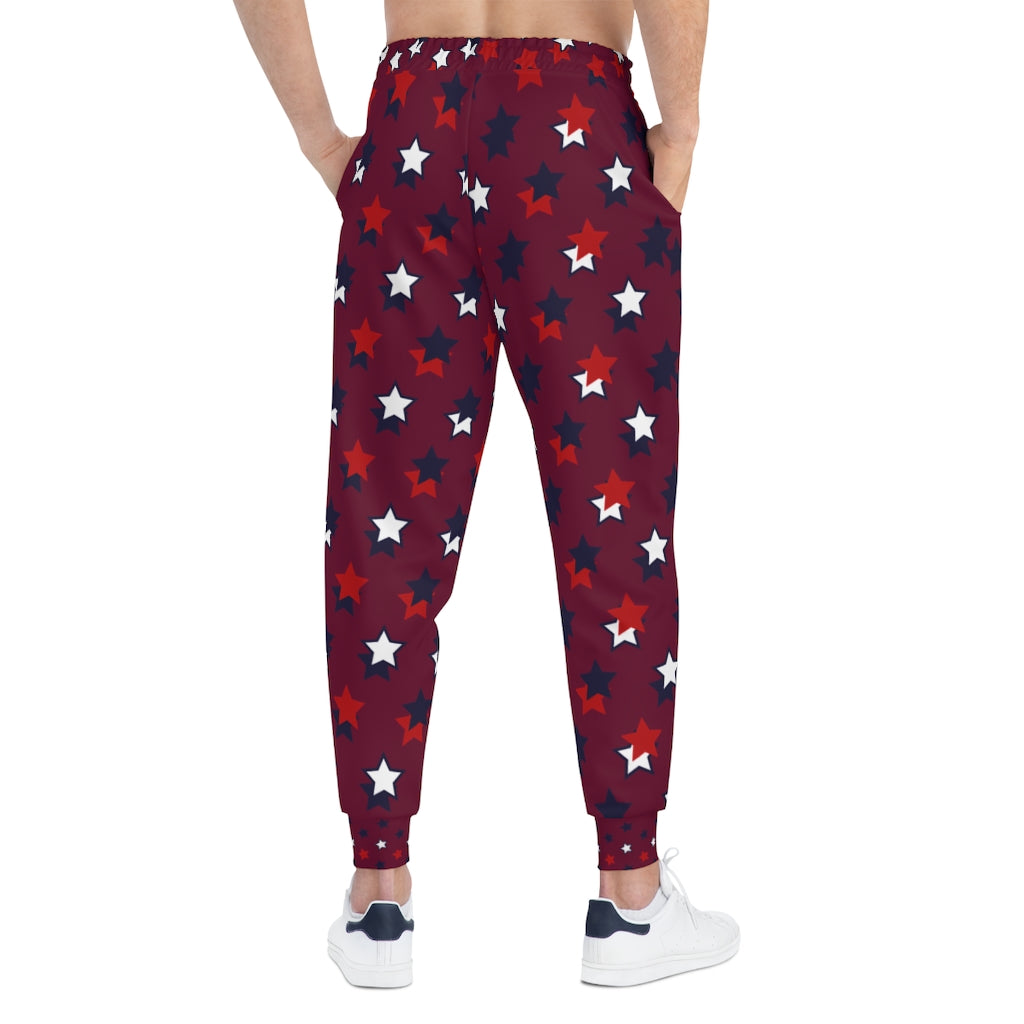 Unisex AOP Starry Marsala Joggers