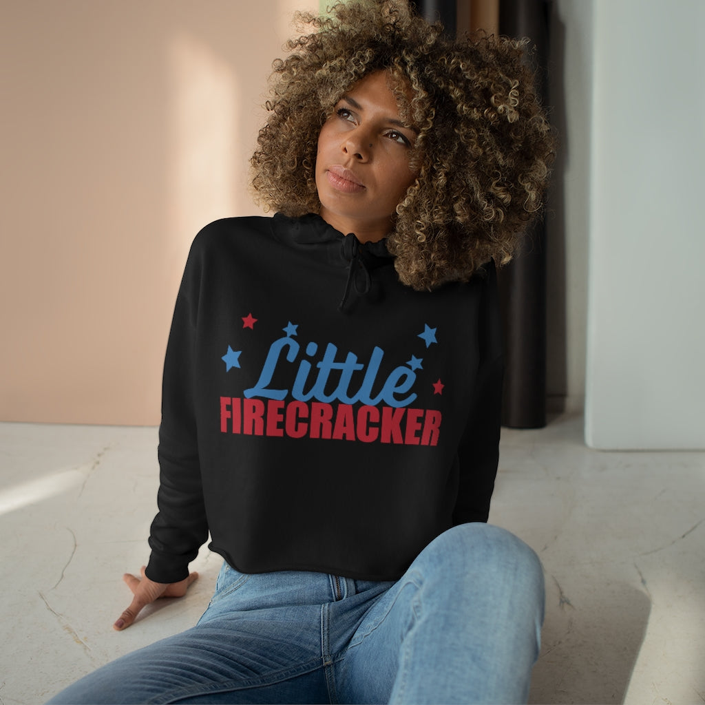 Firecracker Crop Hoodie