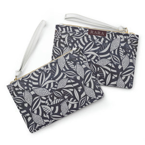 Slate Tropical Minimalist Clutch Bag