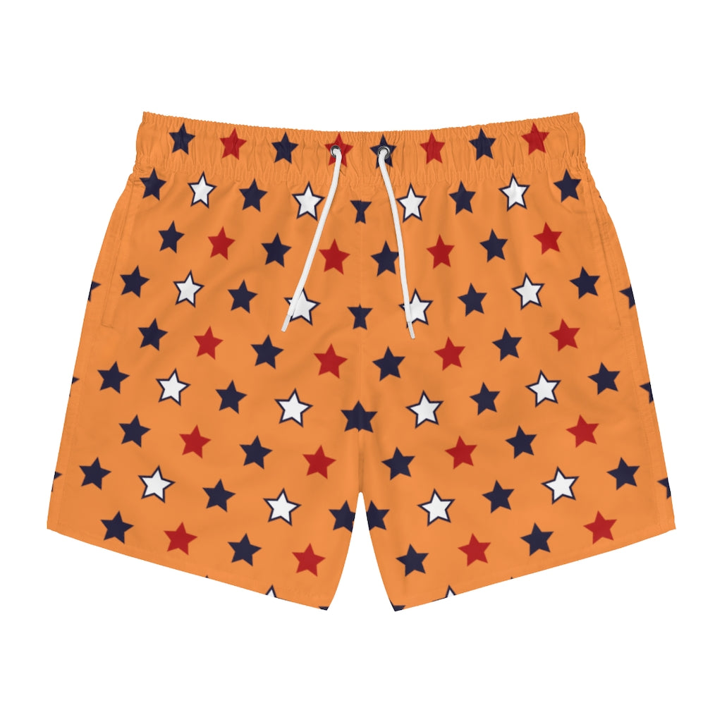 Men's Starboy Peach Swimming Trunks