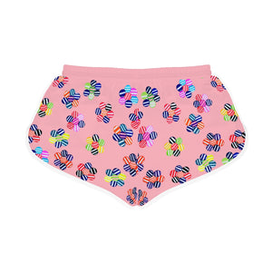 Blush Candy Florals Relaxed Shorts