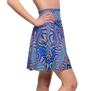 Peach Sonic Skater Skirt