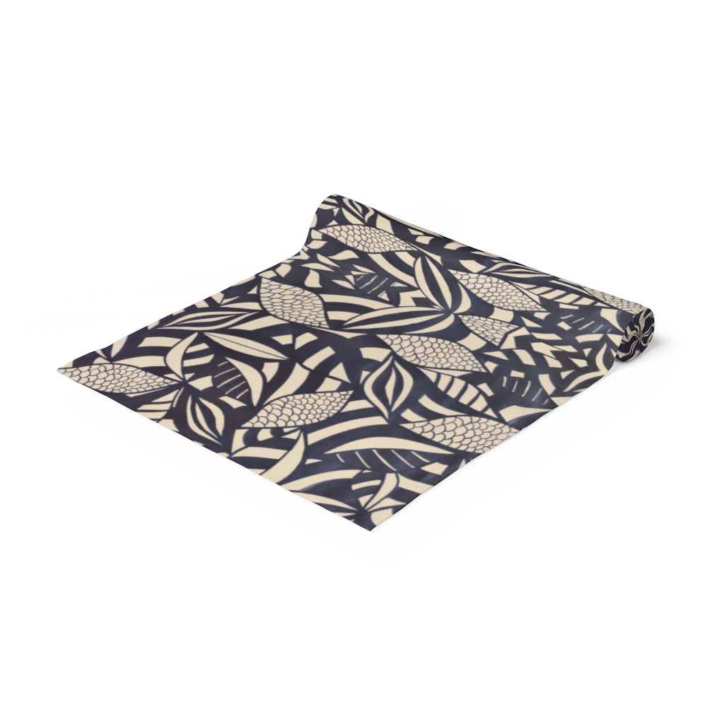 Tropical Beige Table Runner