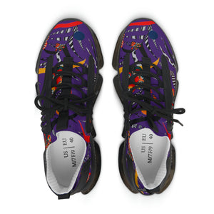 Purple Wildly Wicked OTT Women's Mesh Knit Sneakers