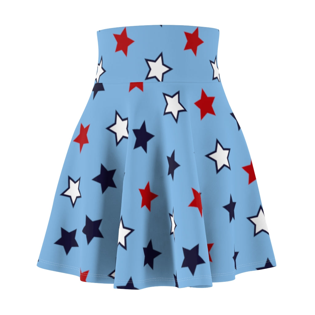 Stargirl Sky Blue Skater Skirt