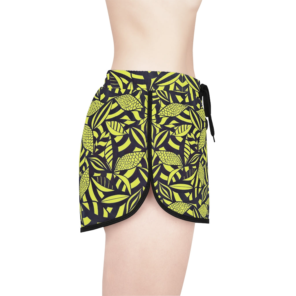 Canary Tropical Minimalist Relaxed Shorts