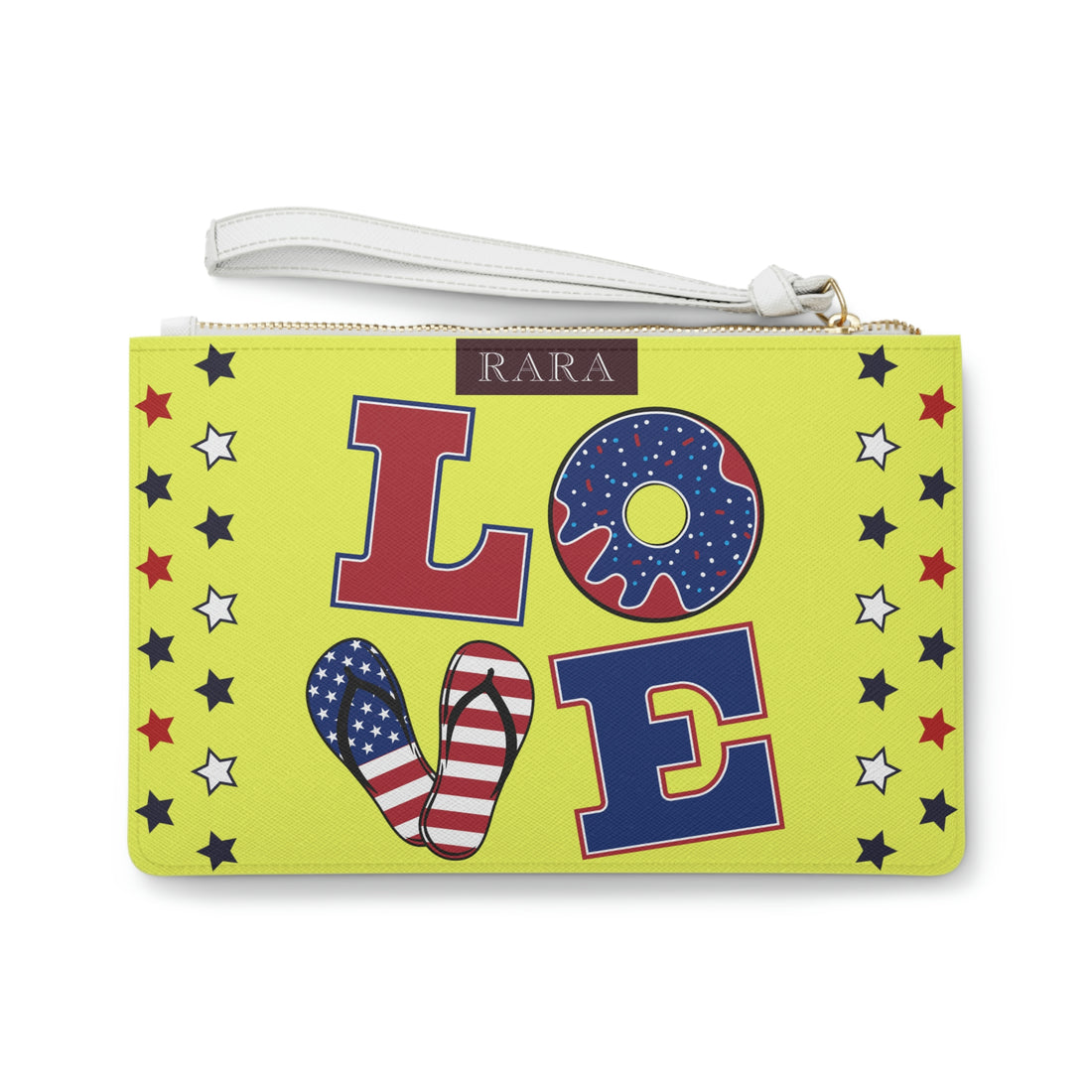 Canary American Love Clutch Bag