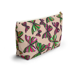 Butterflies Nude Accessory Pouch