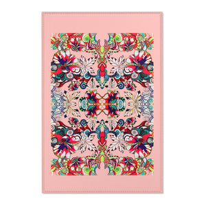 Artsy Floral Pop Blush Area Rug
