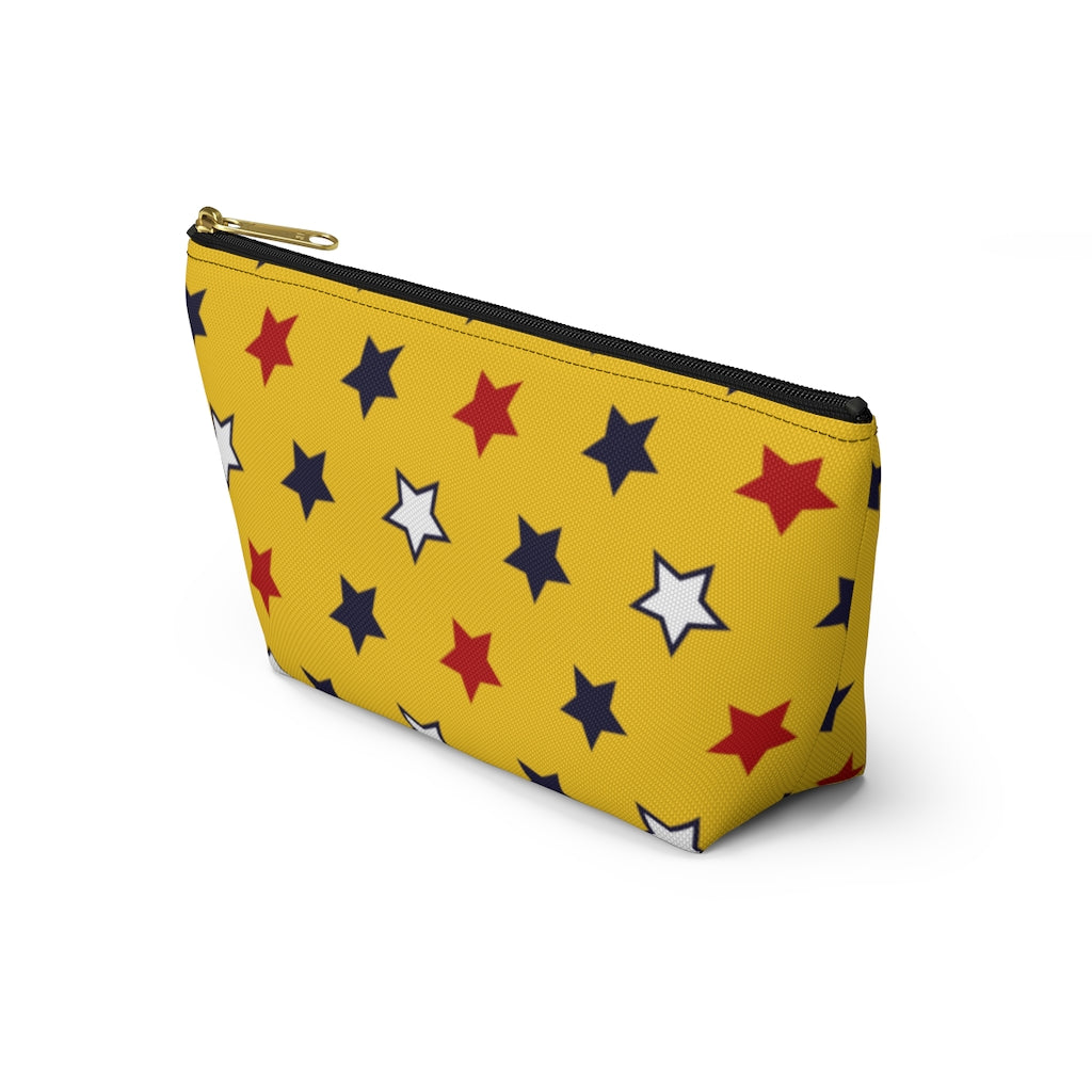 Starry Yellow Accessory Pouch