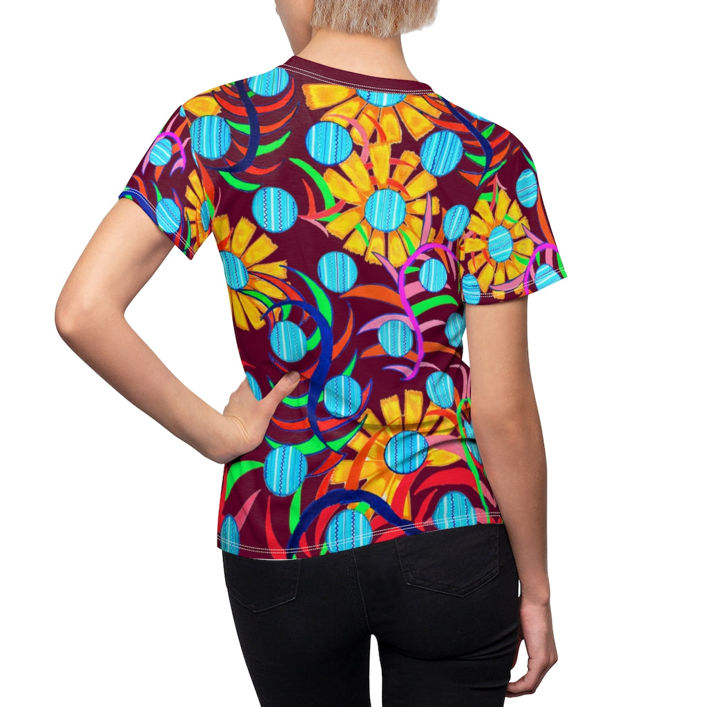 Sunflower AOP Marsala T-shirt