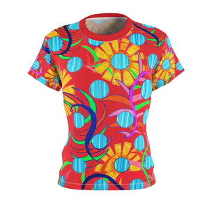 Sunflower AOP Red T-shirt