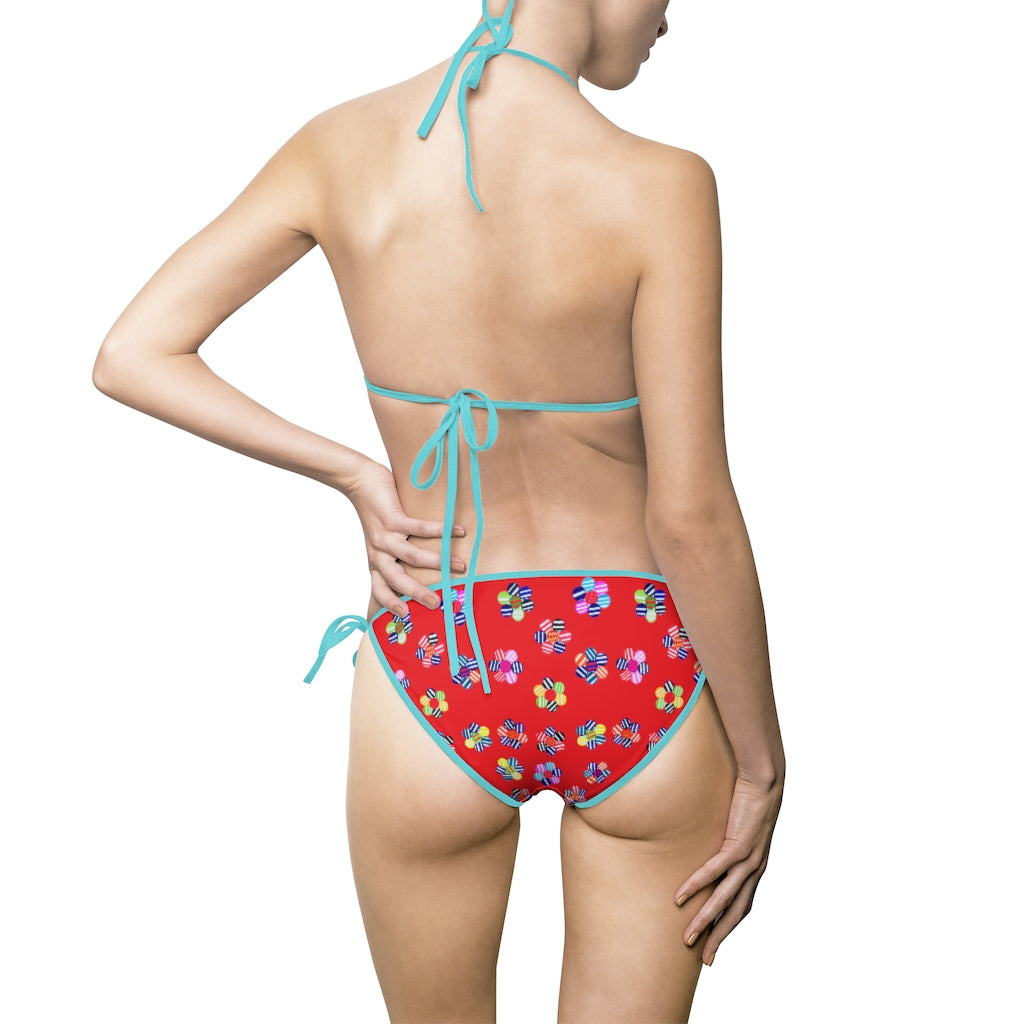 Red Candy Florals Bikini