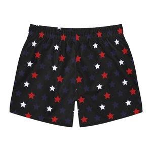Men's Starboy Black Swimming Trunks