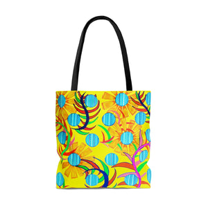AOP The Sunflower Yellow Tote Bag
