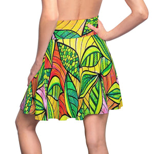 Tropical Resort Skater Skirt