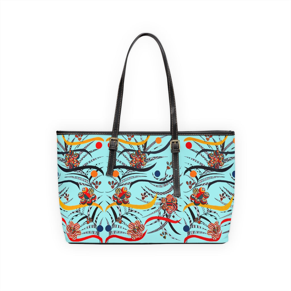 Icy Wilderness PU Leather Shoulder Bag