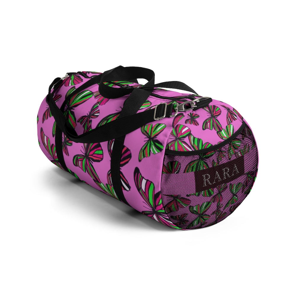 Butterflies Rose Duffel Bag