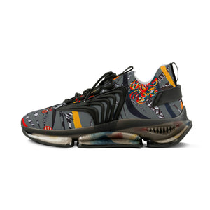 Ash Grey Wildly Wicked OTT Men's Mesh Knit Sneakers