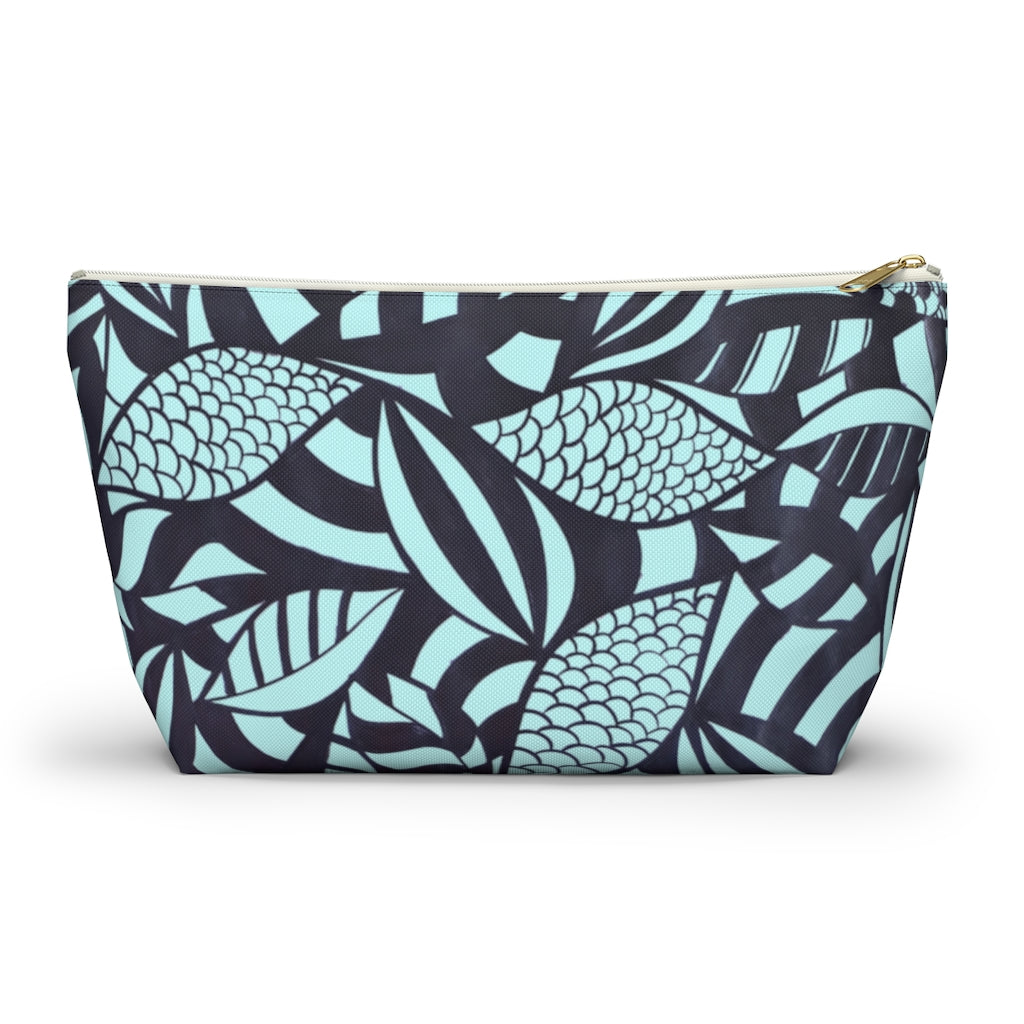 Icy Tropical Minimalist Accessory Pouch