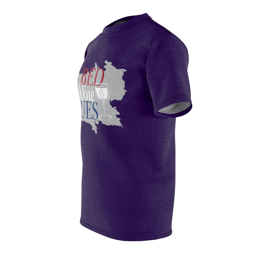 Menswear Violet AOP Blues Tee